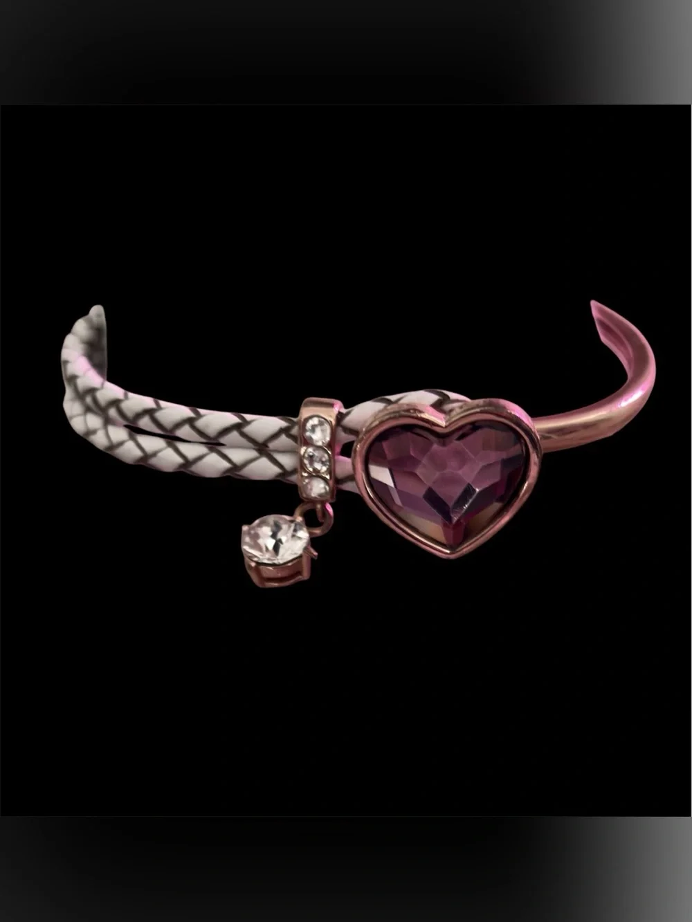 White Braided Bracelet